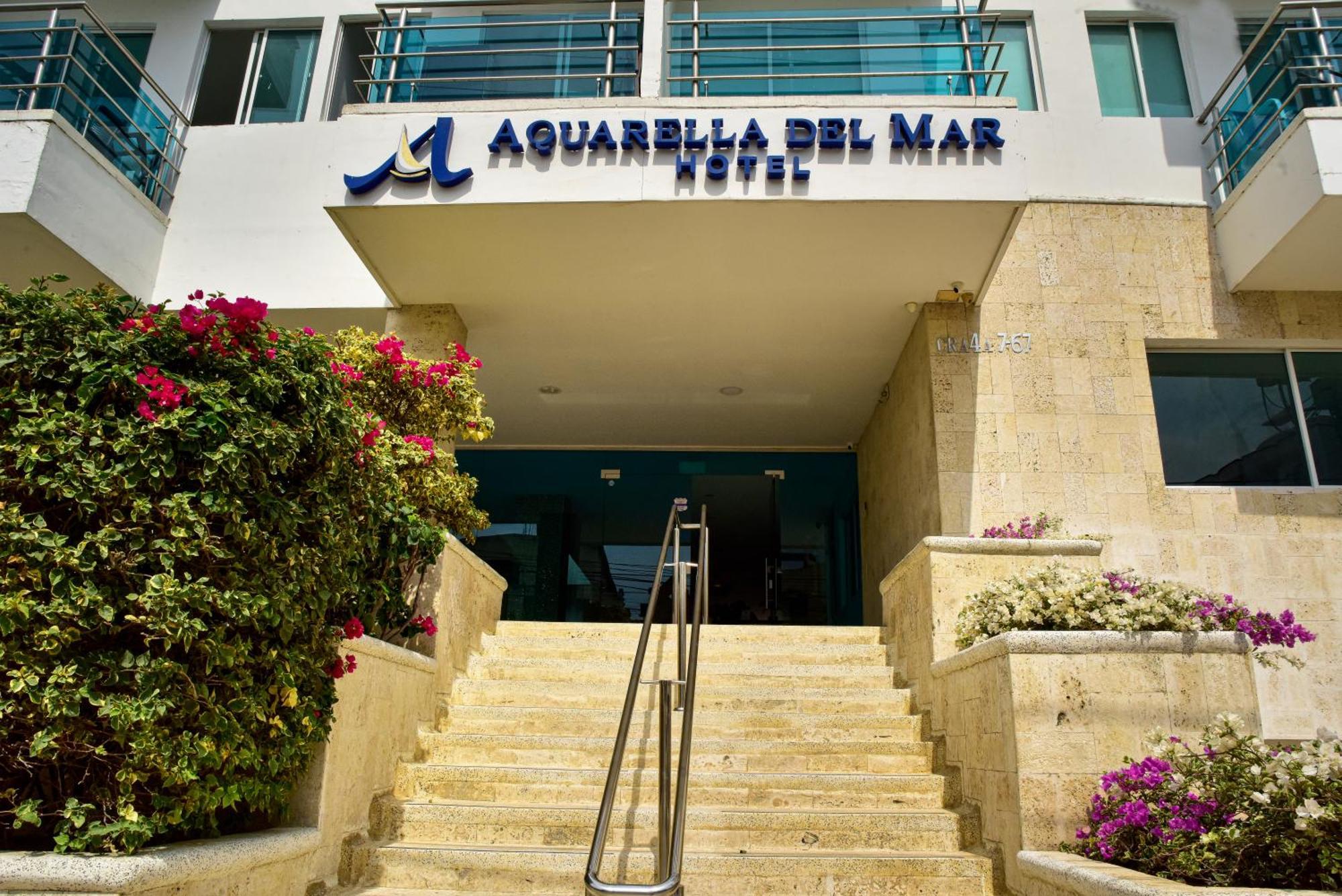 Hotel Aquarella Del Mar Santa Marta  Exteriör bild